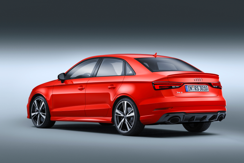 Illustration for article titled The Audi RS3 Sedan Is A 400 HP Five-Cylinder Monster Sedan Coming To America At Last